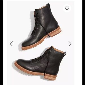 Madewell Leather Combat Boots